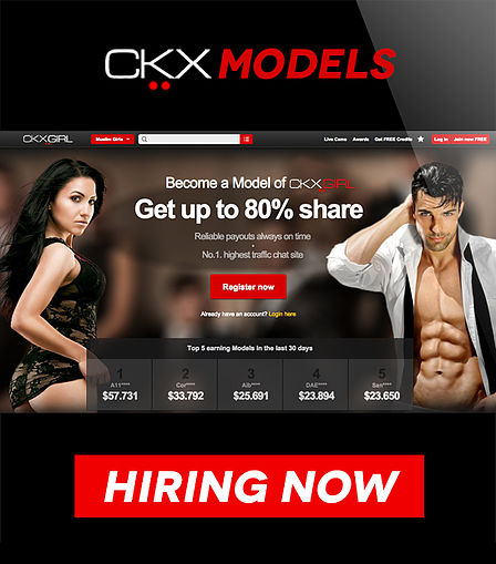 Earn up to $30k per month modeling at CKXGirl.com!
