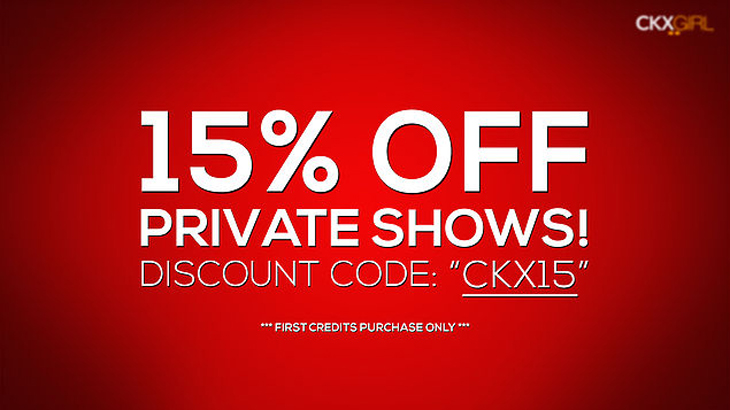 15% OFF Private Shows!